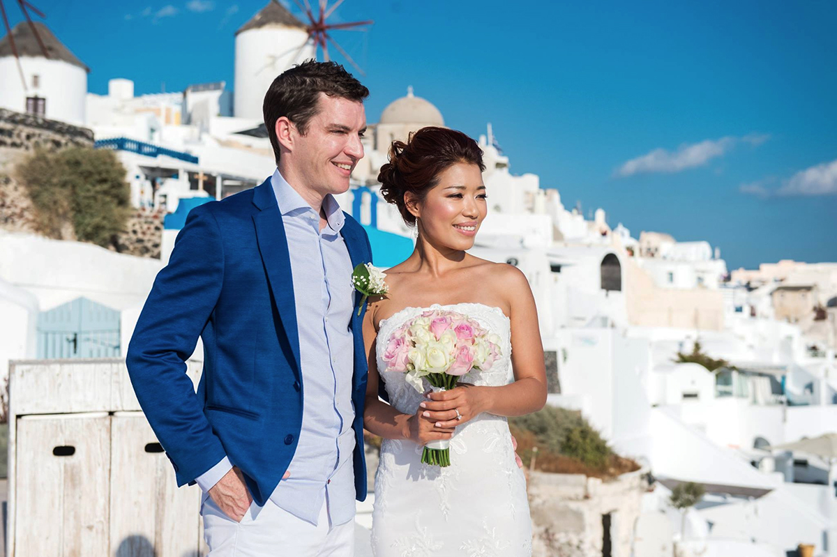 Santorini beach weddings, Beach wedding, Santorini beach wedding cost